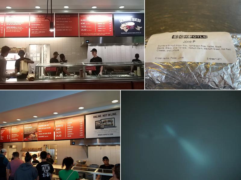 Chipotle Mexican Grill Menu