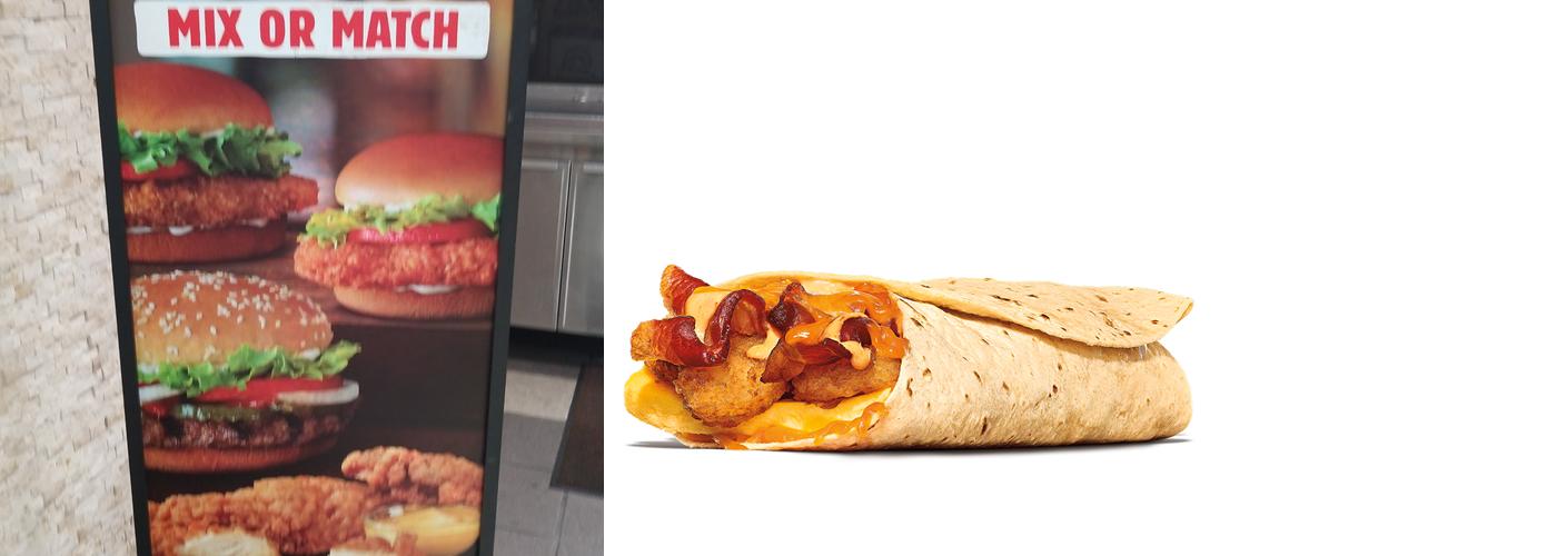 Burger King Menu