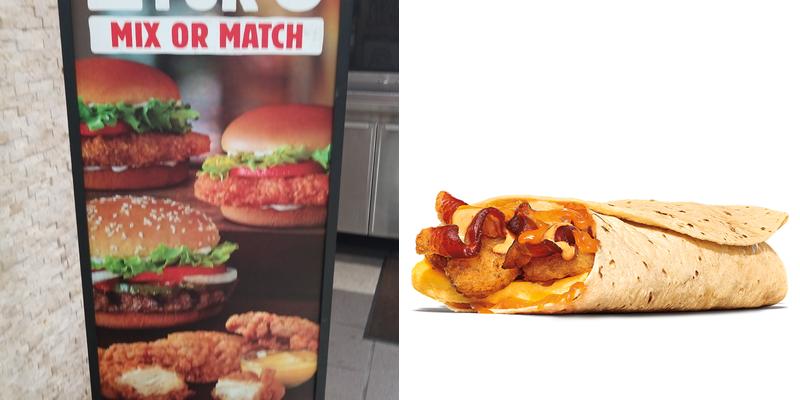 Burger King Menu
