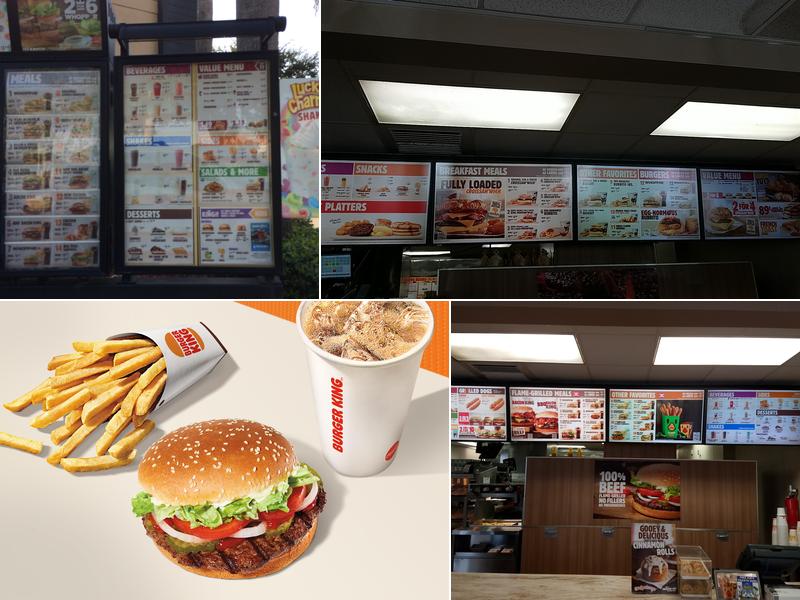 Burger King Menu