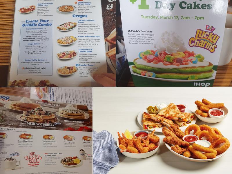 IHOP Menu