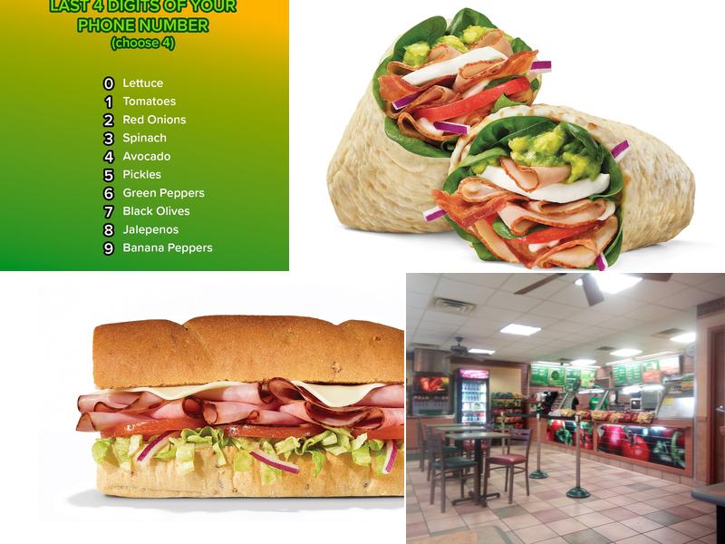 Subway Menu