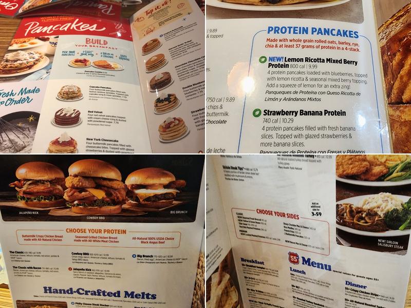 IHOP Menu