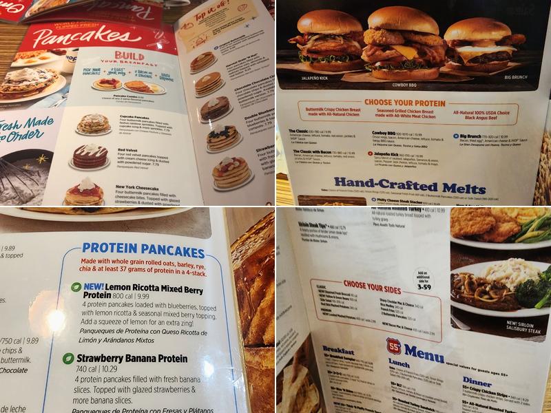 IHOP Menu