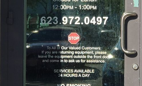 Oxygen store Rotech company