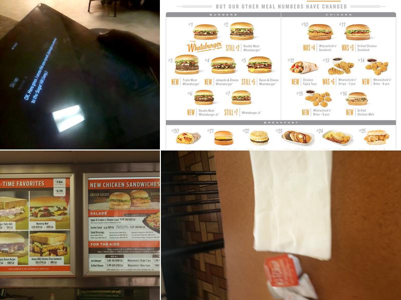 Whataburger Menu