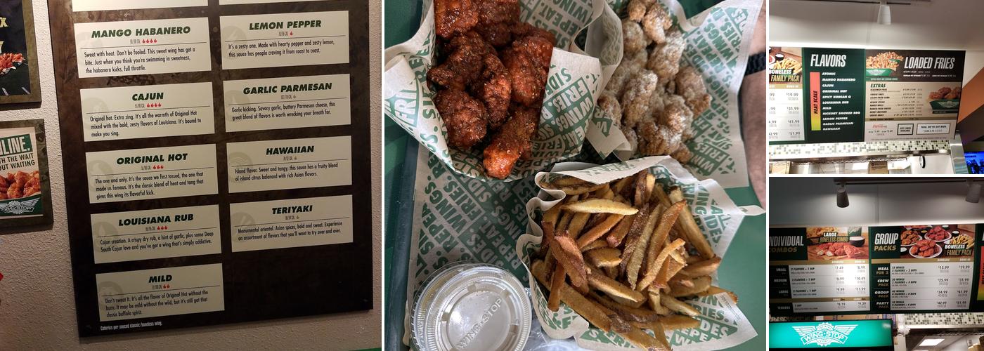 Wingstop Menu