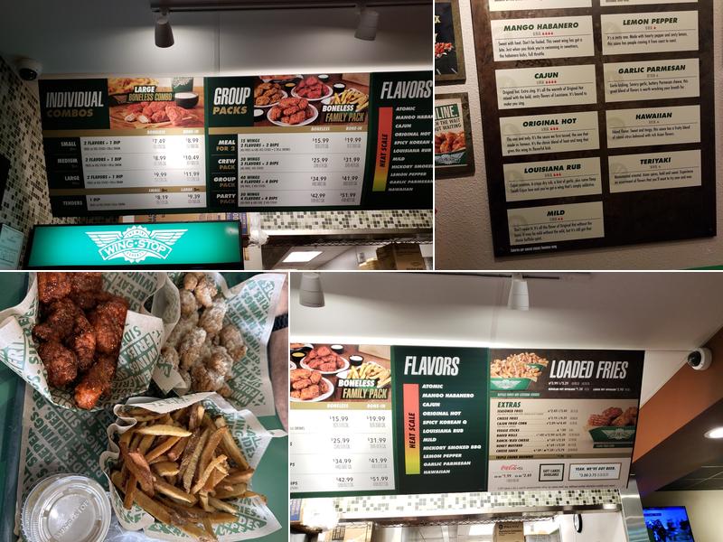 Wingstop Menu