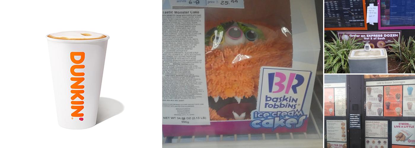 Dunkin' Menu