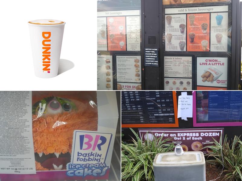 Dunkin' Menu
