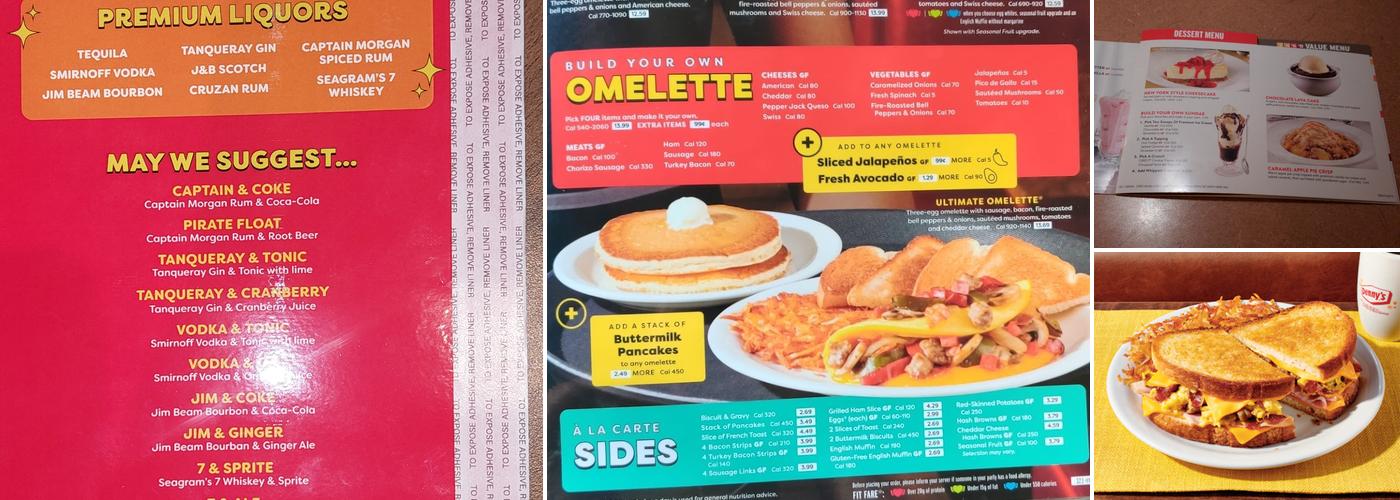 Denny's Menu