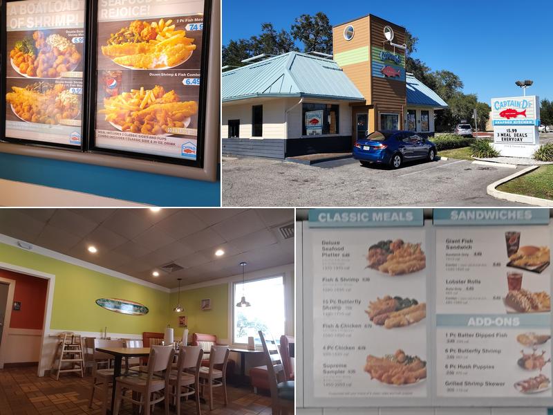 Captain D's Menu