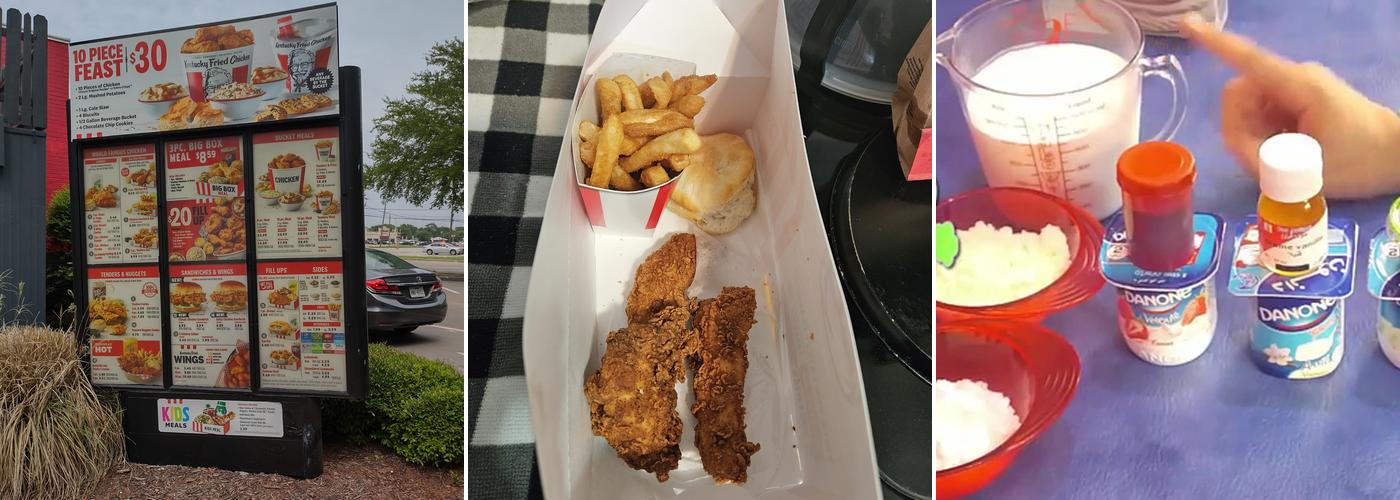 KFC Menu