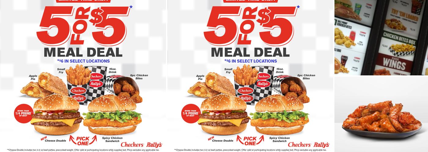Checkers Menu
