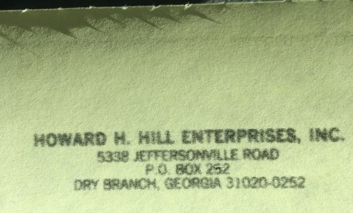Howard H Hill Enterprises Inc Dry Branch