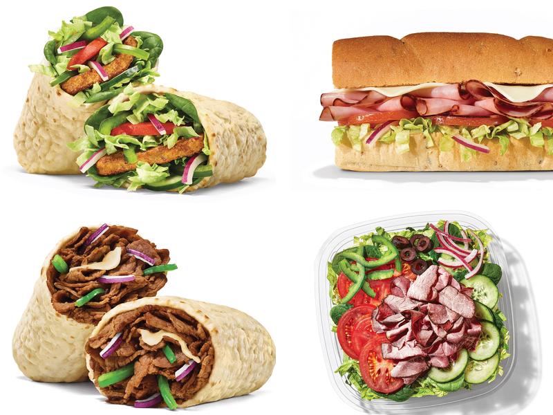 Subway Menu