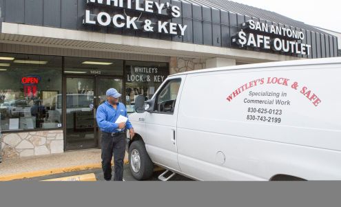 Whitley's Lock & Safe 14542 Brook Hollow Blvd, San Antonio Texas 78232