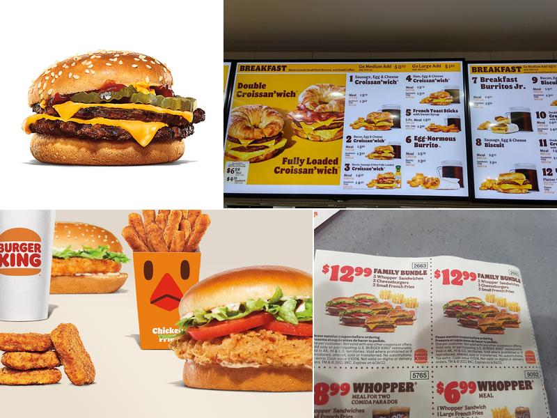 Burger King Menu