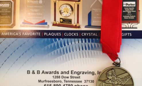 B & B Awards & Engraving, Inc.