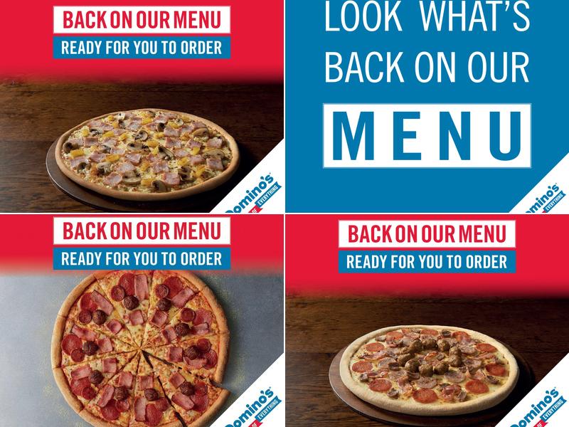 Domino's Pizza - Lisburn Menu