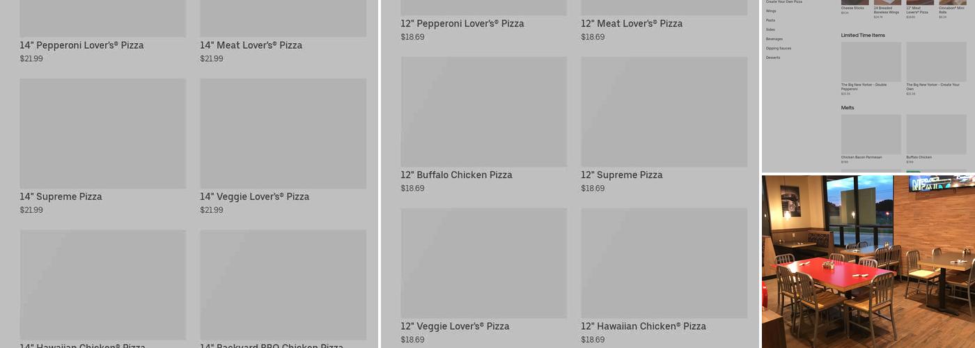 Pizza Hut Menu