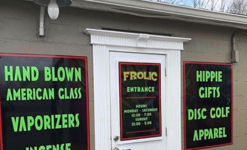Frolic On the Mountain ~American Glass, CBD, Vapes , Disc Golf And Gift Shop