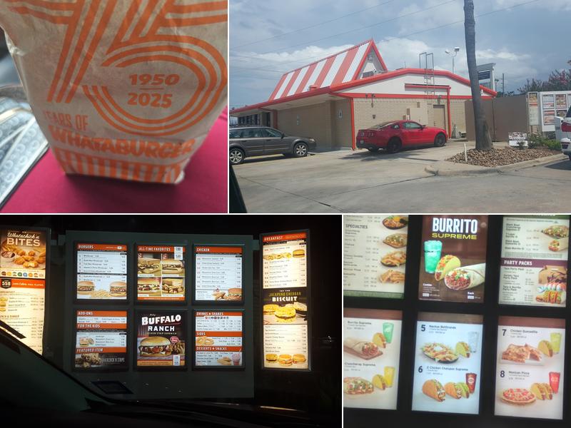 Whataburger Menu