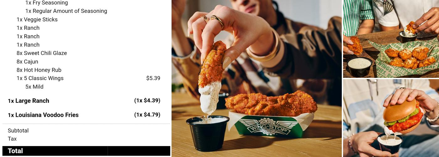 Wingstop Menu