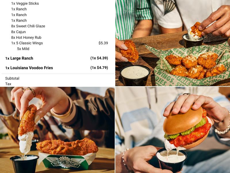 Wingstop Menu