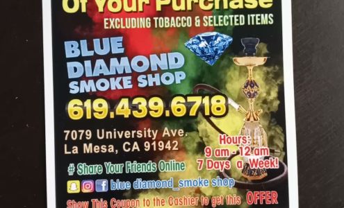 Blue Diamond 1 Smoke Shop
