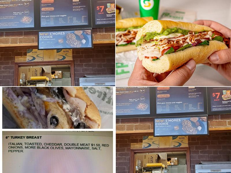 Subway Menu