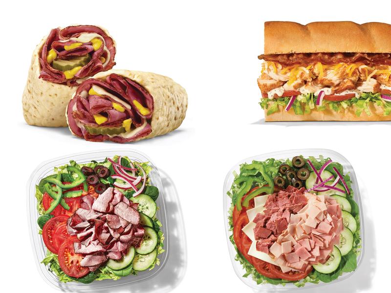 Subway Menu