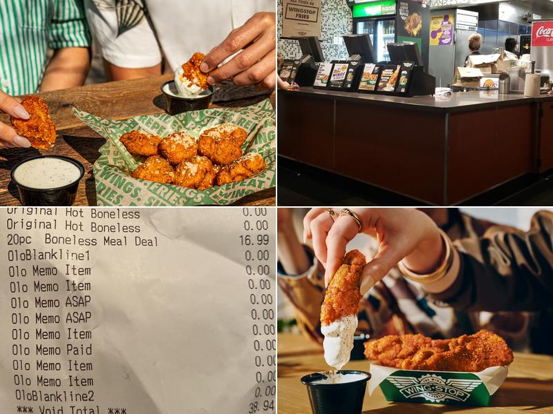 Wingstop Menu