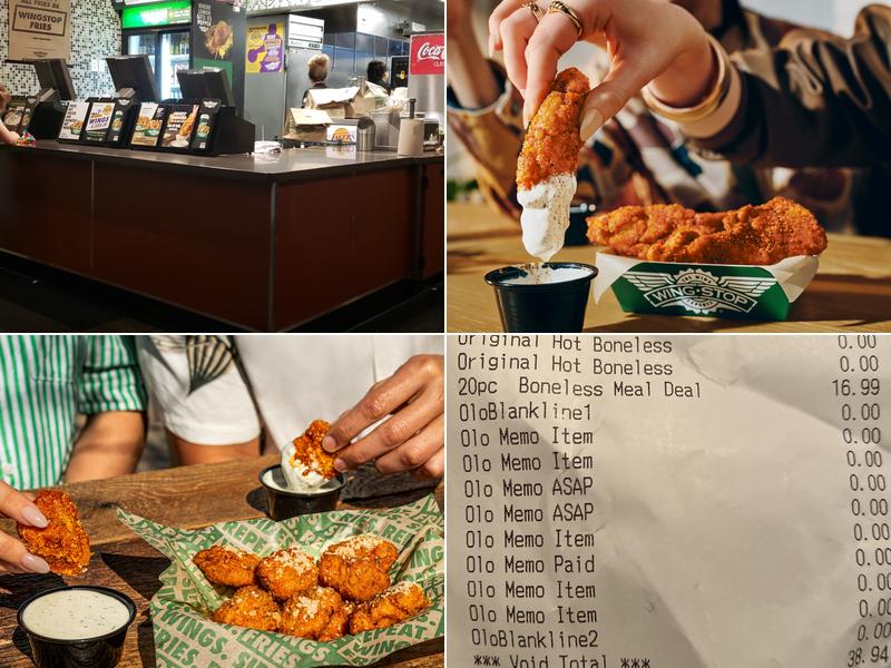 Wingstop Menu