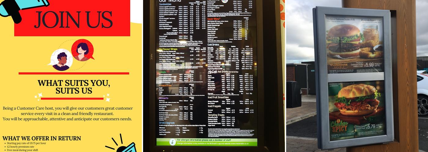 McDonald's Menu