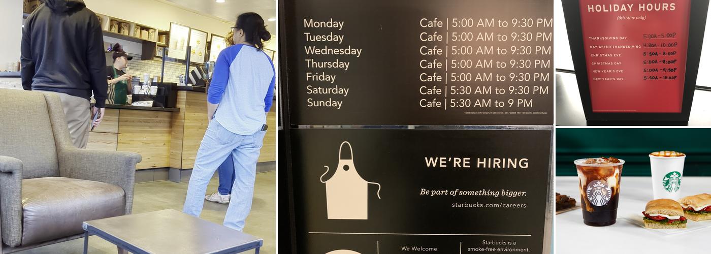 Starbucks Menu