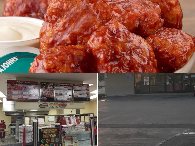 Papa Johns Pizza Menu