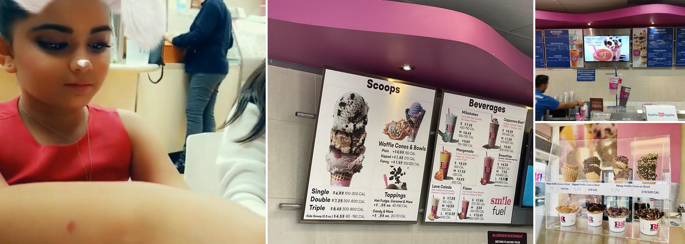 Baskin-Robbins Menu