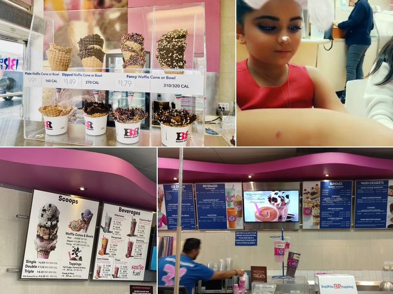 Baskin-Robbins Menu