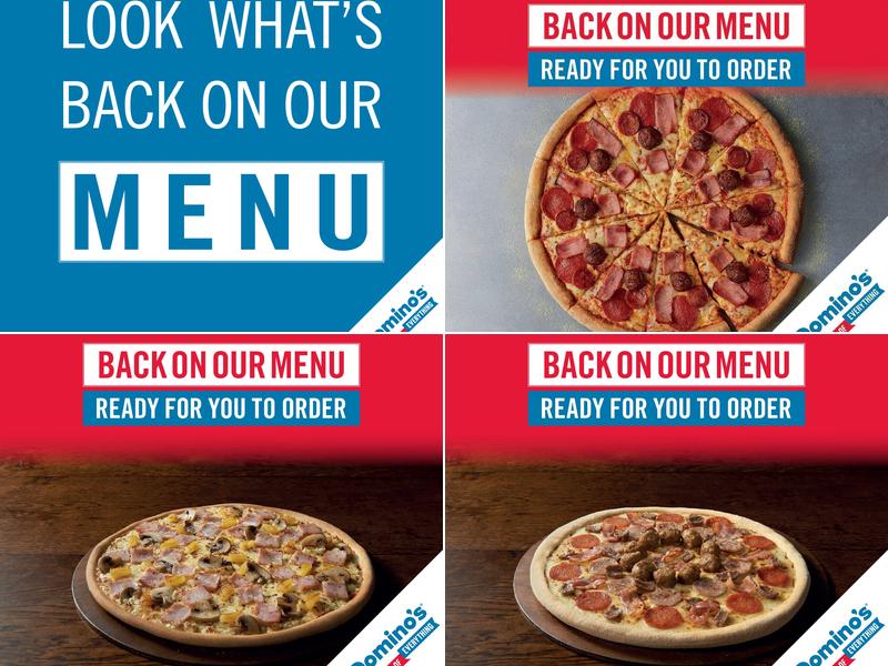 Domino's Pizza - Glengormley Menu