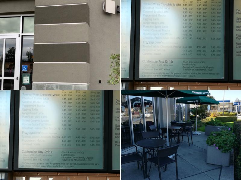 Starbucks Menu