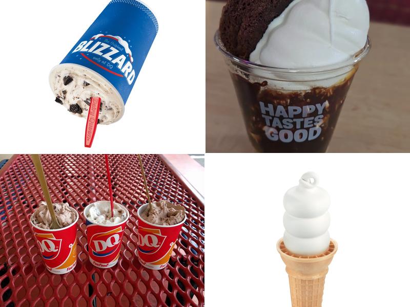 Dairy Queen Menu