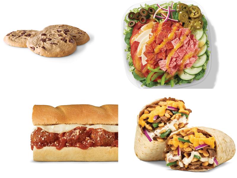 Subway Menu