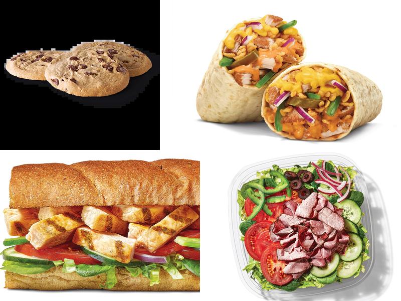 Subway Menu