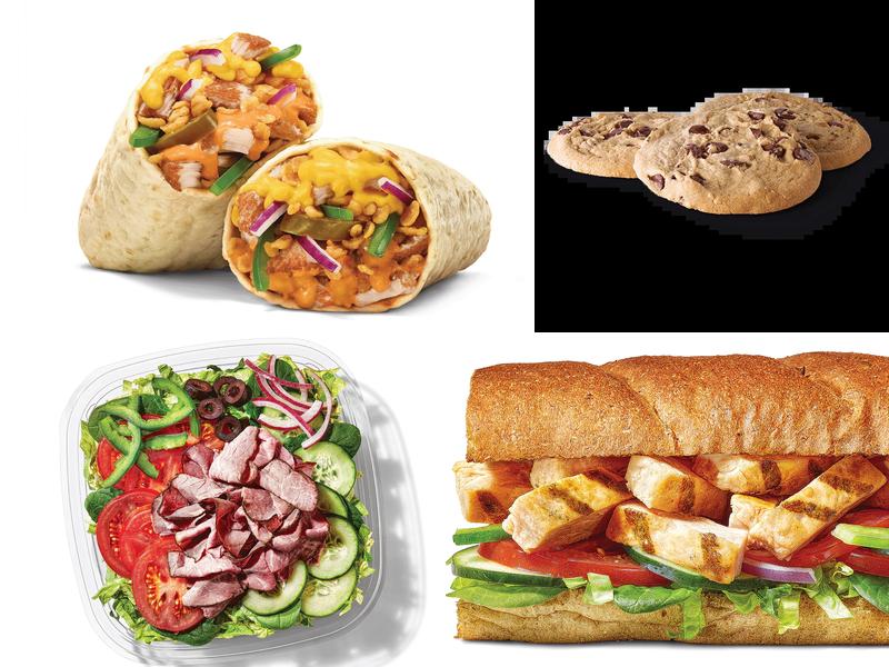 Subway Menu
