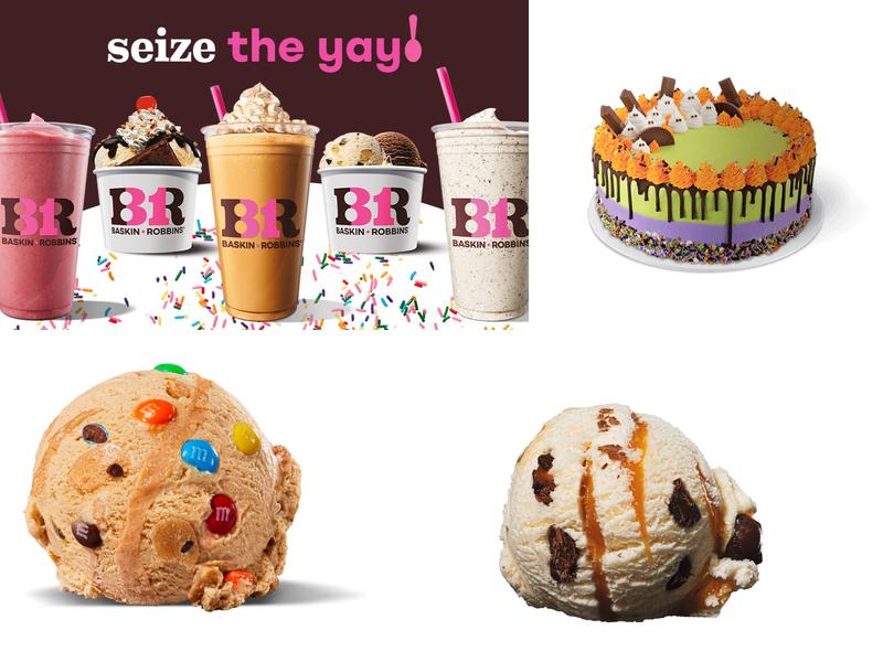 Baskin-Robbins Menu