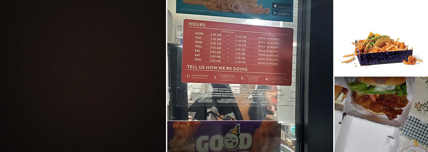 Jack in the Box Menu