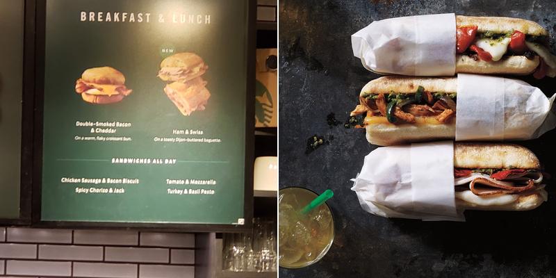 Starbucks Menu