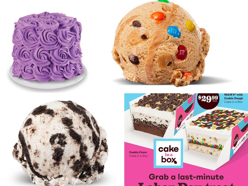 Baskin-Robbins Menu