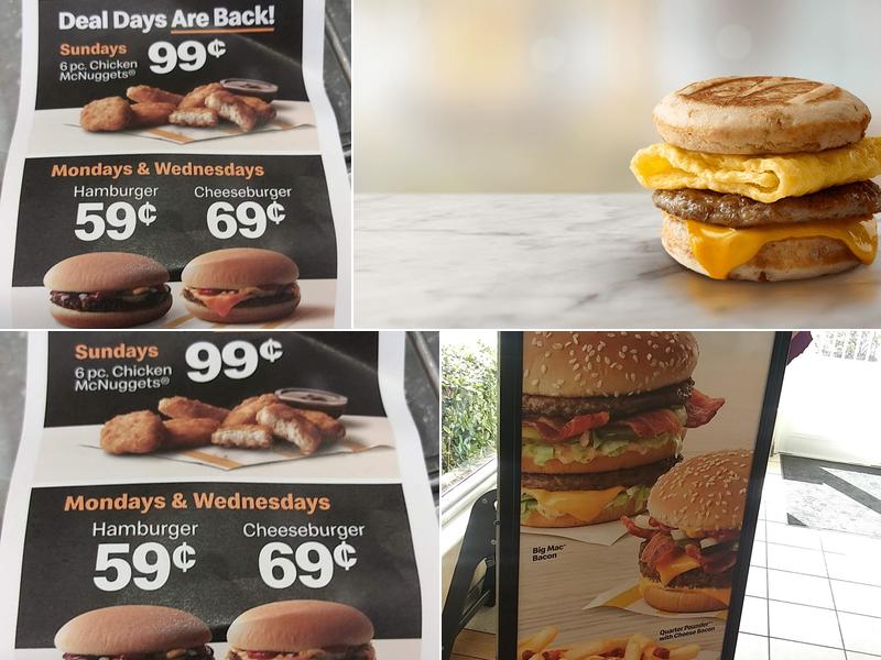 McDonald's Menu